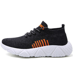 Advbridge Spring Breathable Men Shoes Knitted Mesh Men Sports Sneakers Lightweight Soft Sole Running Shoes Big Size Gym Footwear Men