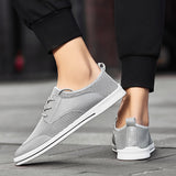 Advbridge Breathable Man Casual Shoes Comfort Mesh Shoes Summer Mens Loafers Leisure Walk Shoes Hollow Out Sneakers Male Treking Footwear