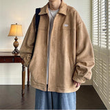 Advbridge Autumn Winter Fashion Man Solid Soft Warm Casual Shirt Men's Loose Tess Cool Boys All Match Coat Cardigan Jacket