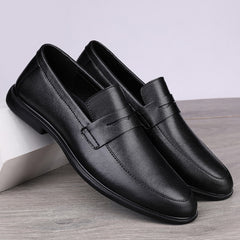 Advbridge Luxury Brand Business Formal Oxford Casual Slip on Male Shoes British Style Fashion Classic Elegantes Retro Shoes for Man