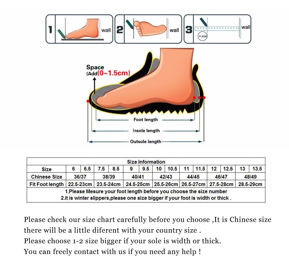 Advbridge New Winter Cotton Slippers style couple  for women men winter home indoor household anti-skid moon shoes warm plush thick