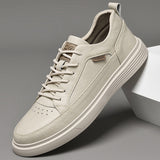 Advbridge Breathable Vulcanized Sneakers for Men New Trend Casual Leather Shoes Hollow Out Tenis Masculino Mesh Design Skateboard Footwear