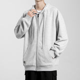 Advbridge Spring New Men Solid Color Street Sweatshirt  Cycling Basketball Simplicity Jacket neutral Collar Hoodie Sport Coats Trendy 2023