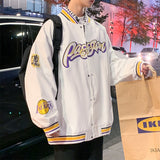 Advbridge New Spring Thin Light Letter Embroid Women's Oversize Varsity Jacket Unisex Men Baseball Bomber Coat Couple Streetwear Hip Hop