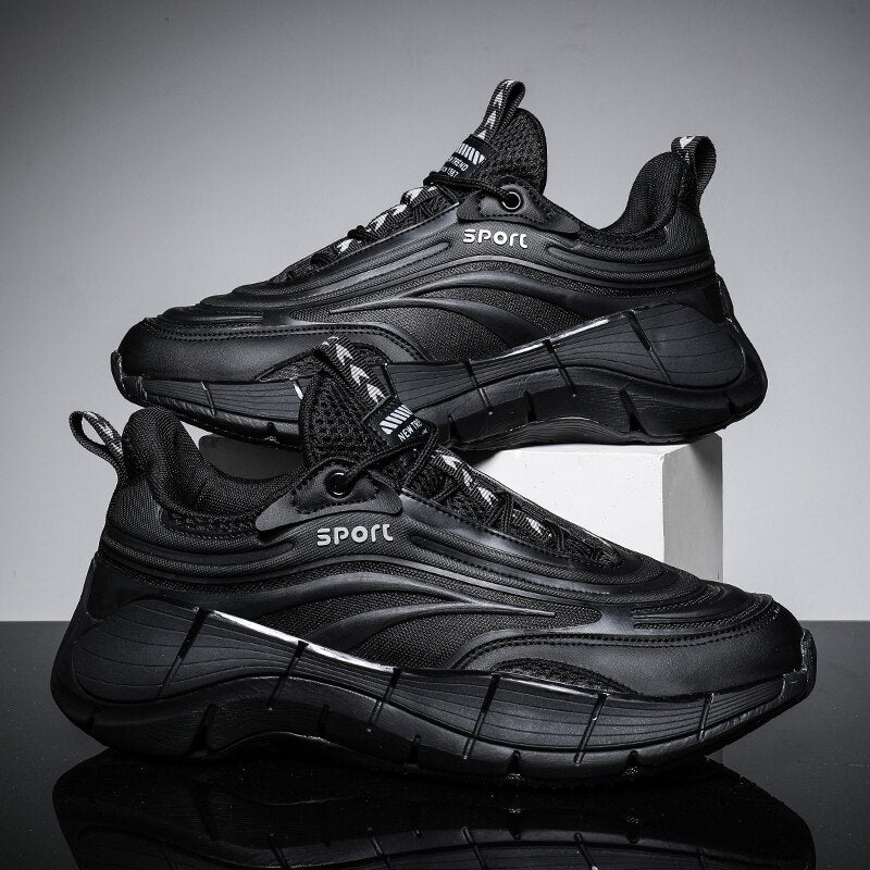 Advbridge Mixed Colors Men Causal Shoes Black Sneakers Male Summer Men Casual High Gang Shoes Fashion Breathable White Tenis Masculin