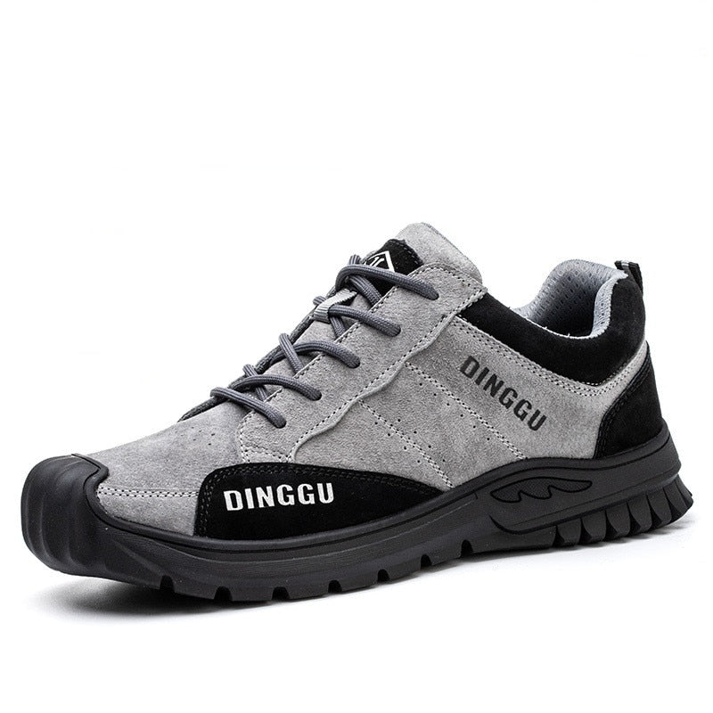 Advbridge Men Safety Shoes Anti-smash Anti-puncture Work Sneakers Women  Indestructible Work Shoes Safety Boots Steel Toe Shoes