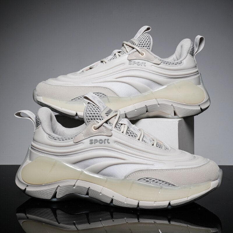 Advbridge Mixed Colors Men Causal Shoes Black Sneakers Male Summer Men Casual High Gang Shoes Fashion Breathable White Tenis Masculin