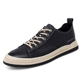 Advbridge High-quality First Layer Cowhide Outsole Shoes Summer New Men's Casual Shoes Fashion Comfortable Non-slip Business Leather Shoes