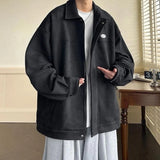 Advbridge Autumn Winter Fashion Man Solid Soft Warm Casual Shirt Men's Loose Tess Cool Boys All Match Coat Cardigan Jacket