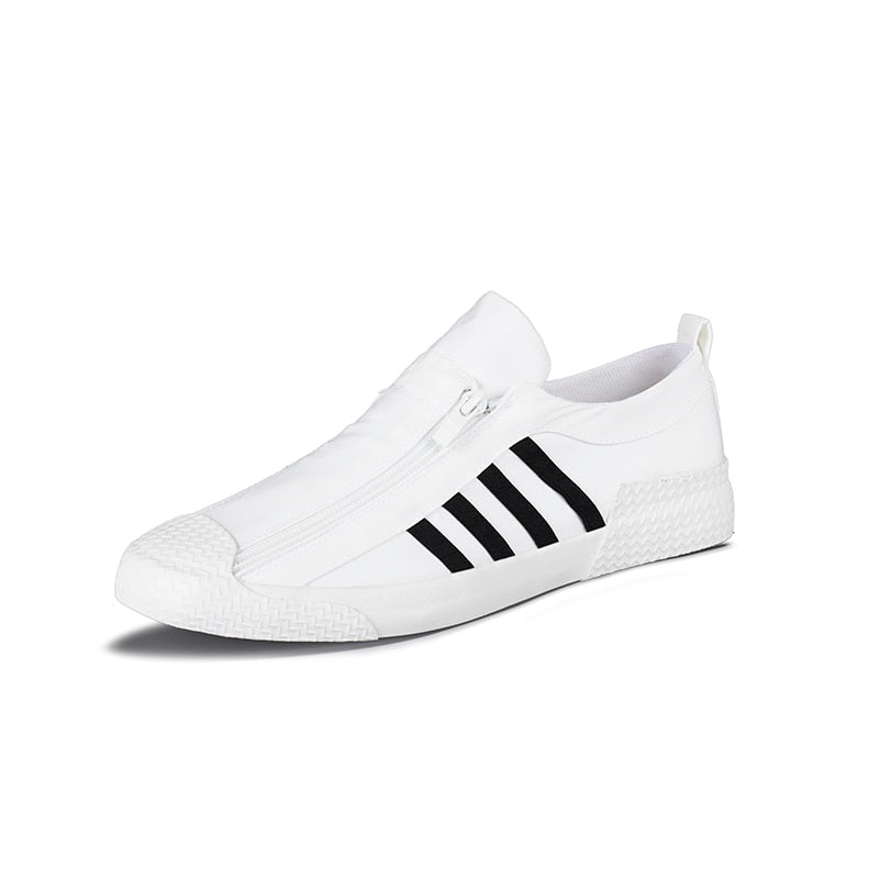 Advbridge Men low help canvas shoes comfortable breathable skateboard shoes flat vulcanizing parcel in spring and summer