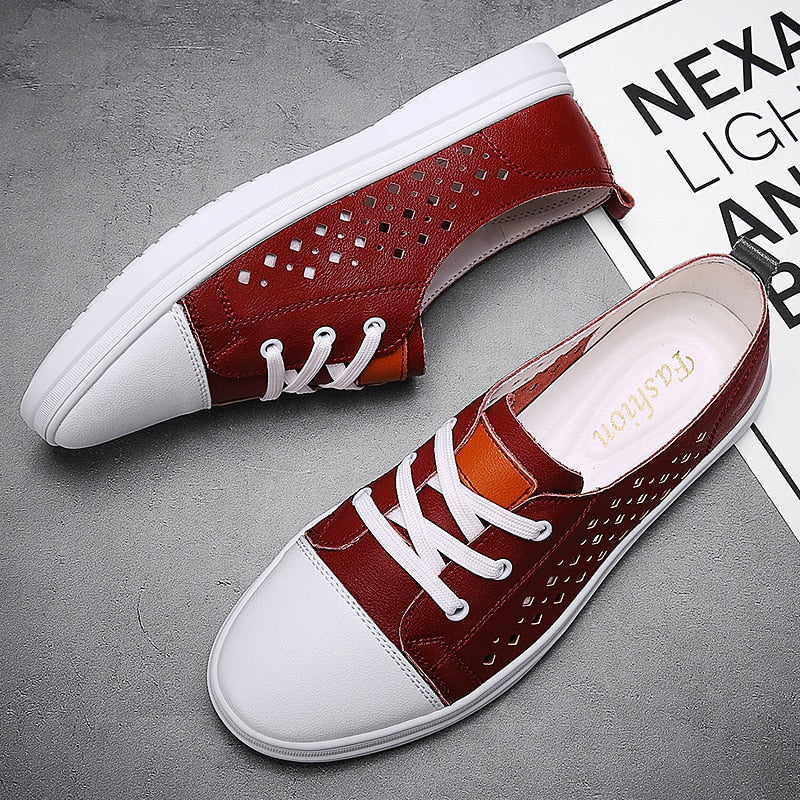 Advridge Breathable Men Vulcanize Shoes High Quality Sneakers Comfort Walking Footwear Fashion Male Tenis Masculino All-match Skate Shoes
