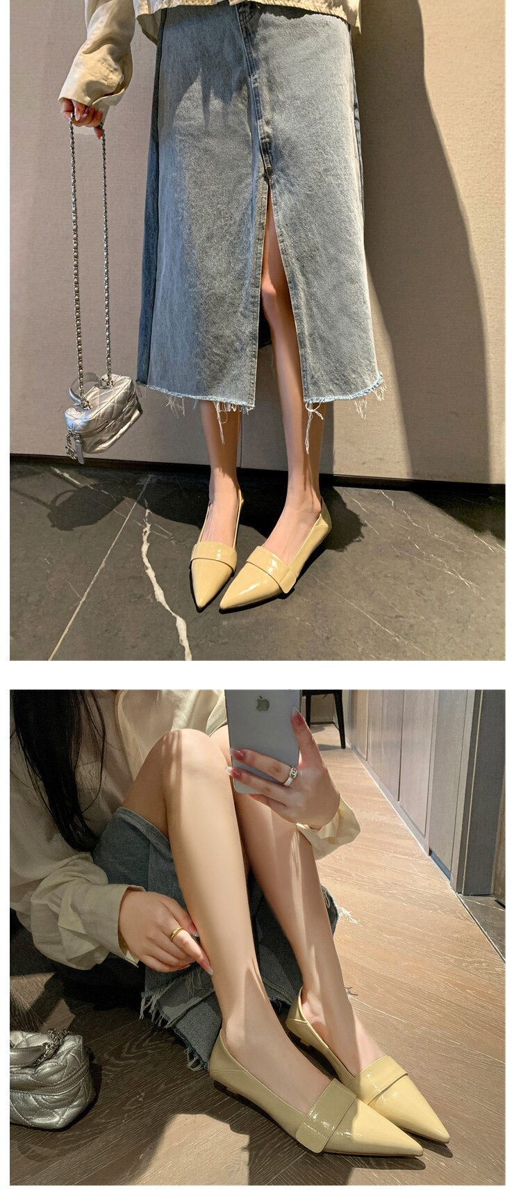 Advbridge 2023 new Spring women pumps natural leather 22-24.5cm length cowhide+pigskin full leather pointed toe shoes fashion luxury shoes