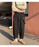 Advbridge Men's High Quality Loose Retro Casual Pants Cargo Streetwear Salopettes Jumpsuit Rompers Fashion 3 Color Trousers S-2XL