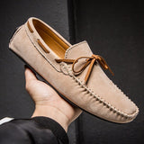 Advbridge Elegantes Soft Mens Loafers High Quality Leather Casual Shoes for Men Comfortable Driving Flats Handmade Men Moccasins Slip-On