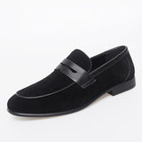 Advbridge Sude Leather Man's Loafers Elegantes Men Driving Shoes Fashion Summer Lazy Shoes Lightweight Moccasins New Slip on Casual Shoes
