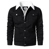 Advbridge Men Light Blue Denim Jackets Slim Casual Denim Coats New Male High Quality Cotton Thicker Winter Jean Jackets Warm Coats XS-6XL