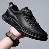 Advbridge Elastic Band Men's Casual Shoes Breathable White Handmade Designer Loafers British Fashion Solid Color Flats M66701