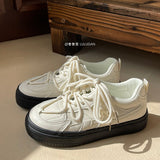 Advbridge 2023 Brand White Sneakers For Women Platform Designer Casual Lace Up Woman Flats Sneakers Shoes Tennis Female Vulcanized Shoes