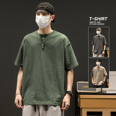 Advbridge Hip Hop T-Shirt Loose Sports Streetwear Fashion Oversized T Shirt Green 2023 Summer Short Sleeves Top Tees Tshirt