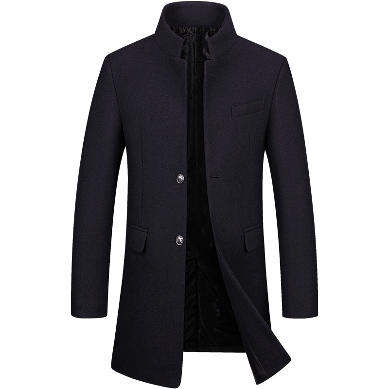 Advbridge Men Coat Winter,Mens Peacoat,Mens Cashmere,Men Wool Coat,Wool Coat Men,Men Woolen Overcoat,Mens Coat,Winter Wool Coat Men