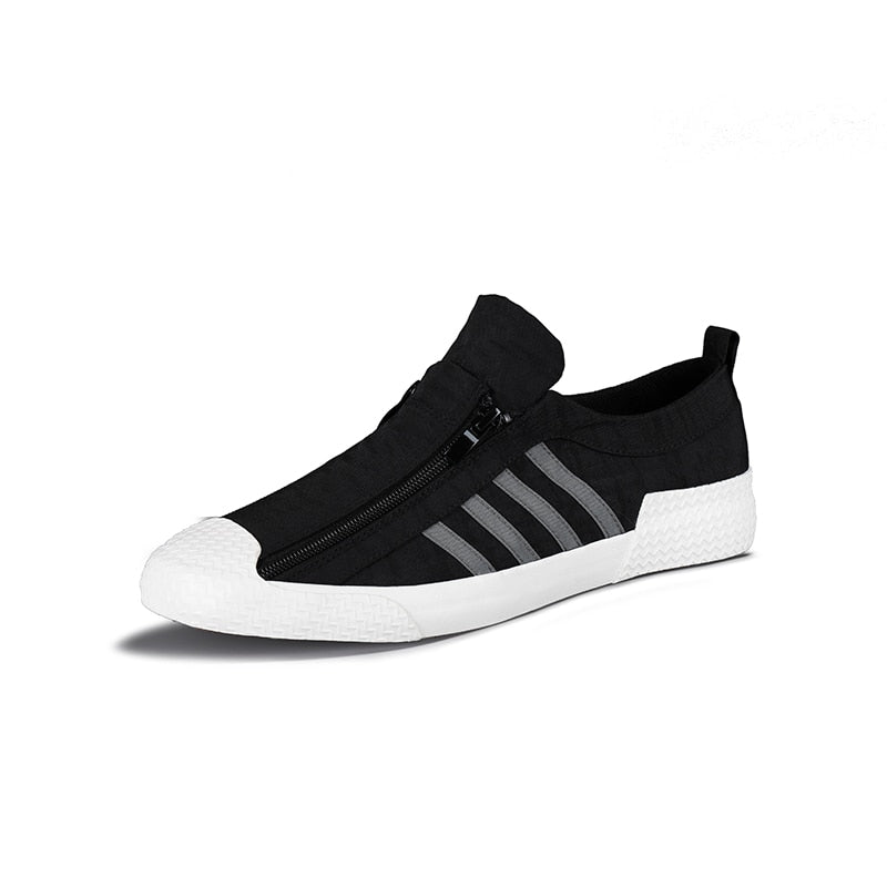 Advbridge Men low help canvas shoes comfortable breathable skateboard shoes flat vulcanizing parcel in spring and summer