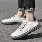 Advbridge Color Matching Mens Sneakers New Summer Men Footwear Fashion Board Shoes New Design Man Casual Shoes Lace-Up Men Vulcanize Shoes