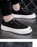 Advbridge Ice Silk Canvas Comfortable Outdoor Round Toe Men's Shoes Autumn New Mens Casual Shoes Fashion Breathable Non-slip Sneakers