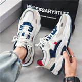Advbridge Autumn New Fashion Mesh Mens Sneakers Platform Running Sports Breathable Casual Shoes Outdoor Trendy Vulcanized Male Shoes