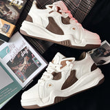 Advbridge Casual New Fashion Mens Sneakers Harajuku Style Designer Breathable Chunky Skate Shoes Male Vulcanized Platform Athletic Shoes