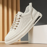 Advbridge Comfy Mens Sneakers New Casual Shoes for Men Lightweight  Mens Skateboard Shoes Fashion Male Leather Gents Shoes Leisure Walk