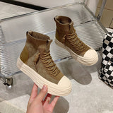 Advbridge Women High Top Sneakers Luxury Outdoor Casual Height Increasing Platform Knitting Breathable Women's Sports Shoes Autumn Hotsale