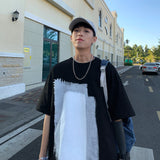 Advbridge Hip Hop T Shirt Men Black/White Printed T-shirt Harajuku Streetwear Tshirt Short Sleeve Summer Tops Tee Plus Size M-5XL