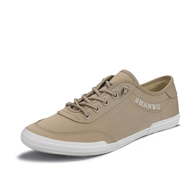 Advbridge Men's shoes new breathable canvas shoes in the spring of 2023 flats youth casual shoes soft bottom vulcanized shoes