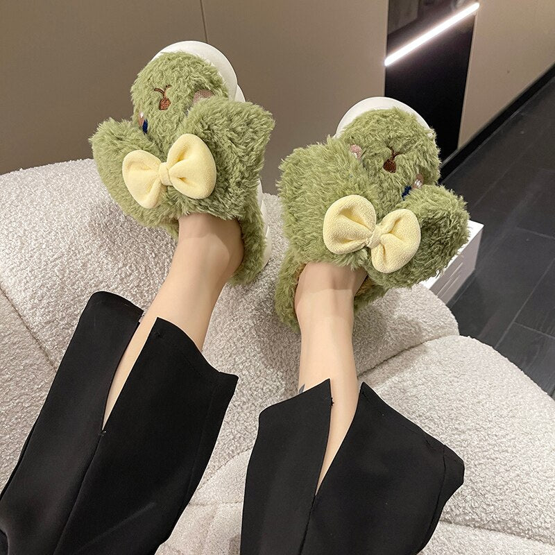 Advbridge Shoes Slippers Flat Slides Cover Toe Low Fashion Winter Footwear Slipers Women Massage Luxury Rubber Rome PU Home Slippers