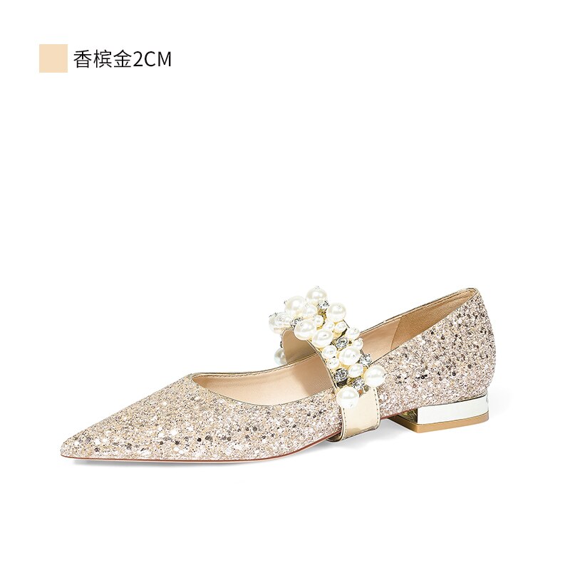 Advbridge BRIDAL SHOES BRIDAL SHOES Flat Bottomed New Winter Pregnant Women Clothes Main Wedding Dress Two Wear Not Tired Feet