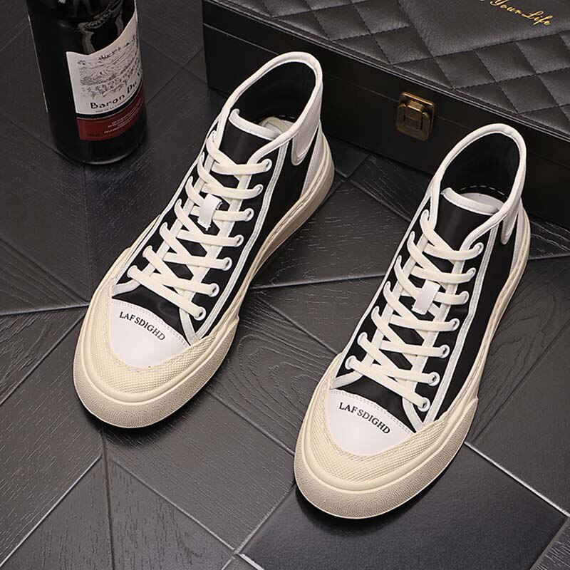 Advbridge Designer Men's Charm Shoes Cloth Splicing Breathable Flats White Casual Walking Sneakers Zapatillas Hombre