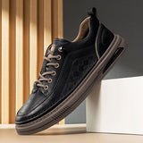 Advbridge Comfy Mens Sneakers New Casual Shoes for Men Lightweight  Mens Skateboard Shoes Fashion Male Leather Gents Shoes Leisure Walk