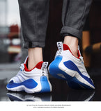 Advbridge Mixed Colors Men Causal Shoes Black Sneakers Male Summer Men Casual High Gang Shoes Fashion Breathable White Tenis Masculin