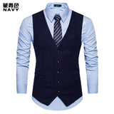 Advbridge 2023 New Men's Suit Vest Wedding Dress Men's Famous Brand Clothes Slim waistcoat Fashion Single breasted Top Workwear