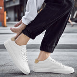Advbridge Fashion Outdoor Leisure Shoes Genuine Leather Mens Shoes Luxury Brand Sneakers New Skateboarding All-Match Comfortable Footwear
