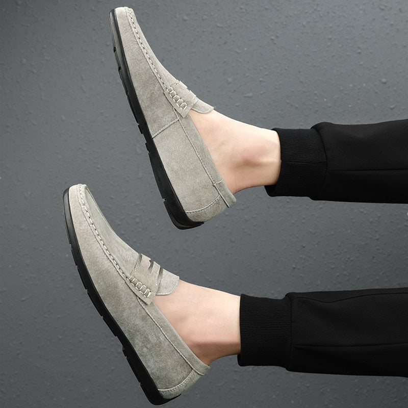Advbridge New Lofer Shoes Man Fashion Men's Breathable Casual Shoes Men Casual Summer Driving Shoes Handmade Luxe Mens Slip on Shoes