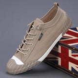Advbridge Men's shoes low help canvas shoes spring skate recreational shoe flat shoes summer air vulcanized shoes bag mail