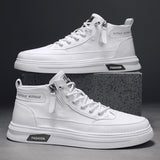 Advbridge Fashion Men Casual Leather Shoes Youth Teenage Sneakers Versatile Male Skateboard Footwear Hot Sale Vulcanize Shoes Leisure Walk