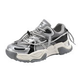 Advbridge Thick-soled Mesh Comfortable Non-slip Running Shoes Autumn New Men's Casual Shoes Fashionable Breathable Outsole Mans Shoes
