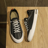 Advbridge Fashion Men's Casual Leather Soft Sports Man Shoes Designer Lightweight Sneakers Male Lace Up Walking Flat Shoes for Man