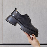 Advbridge Pumps Luxury Designer Shoes Ladies Platforms Black Heels Elegant Medium Heel Women's Shoes Trend Wedges Leather Loafers New