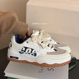 Advbridge  Platform Sneakers Women INS Brand Spring Autumn Lace Up Woman Flats Shoes Sneakers Casual Ladies Vulcanized Shoes Female