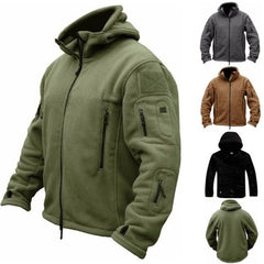 Advbridge Tactical Jacket Combat Jacket Military Fleece Outdoor Sports Hiking Polar Jacket