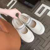 Advbridge Fashion Spring Sumemr Shoes Women Flats Mary Janes Cloth Shoes Brand Elegant Ladies Casual Shoes Soft Breathable A4748