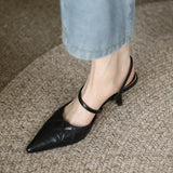Advbridge Fashion Women Sandals Summer Pumps For Womans Office Shoes Pionted-toe Party Heeled Shoes Thin High Heels Female Sandale Femme
